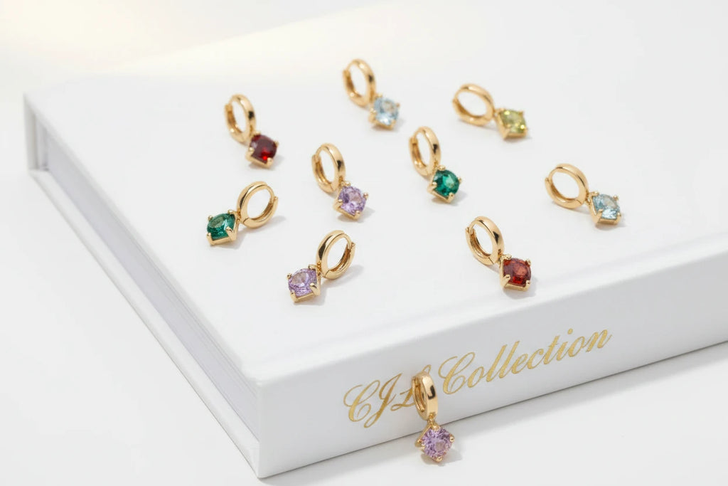 Birthstone charms