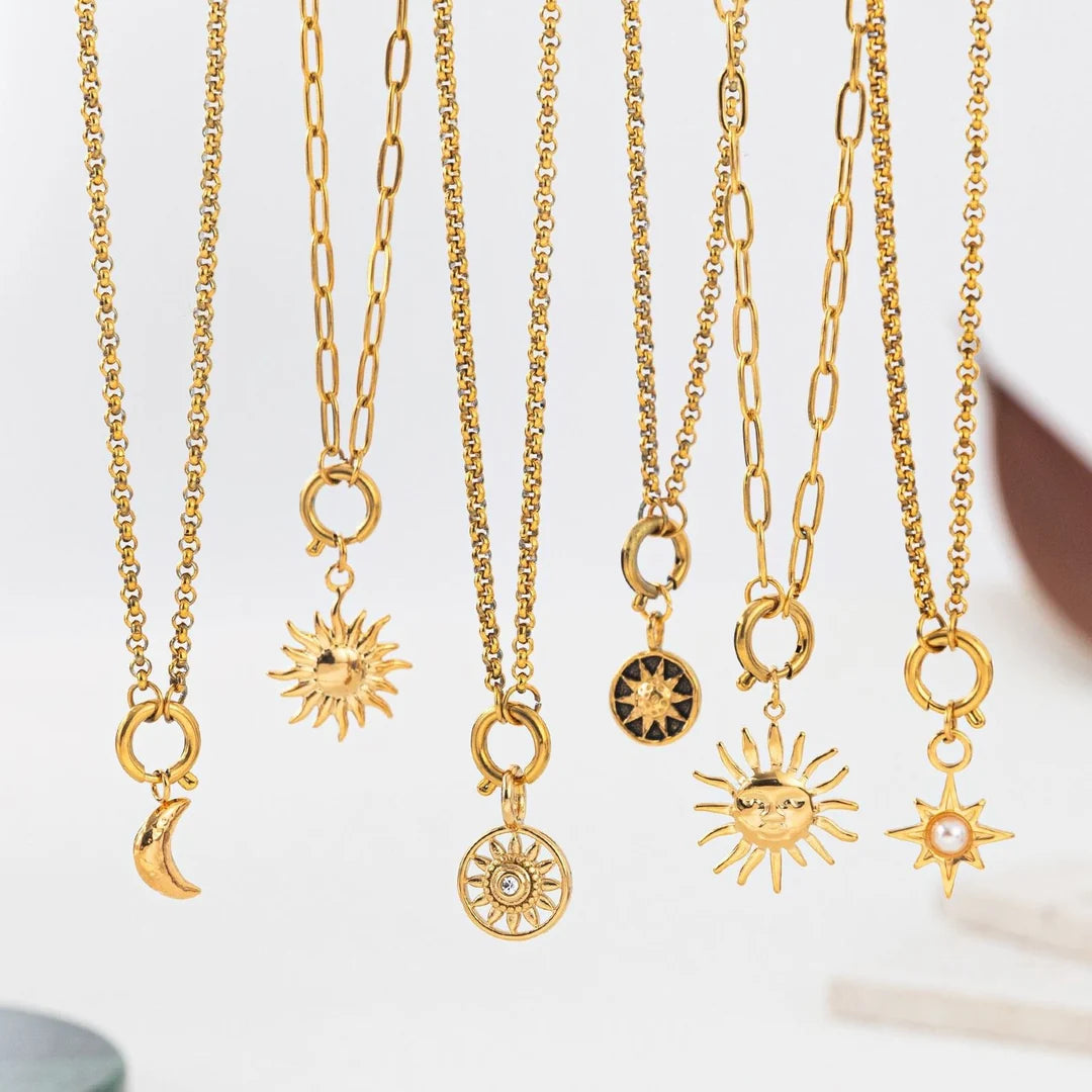 CJL classic                                      (0.2mm links).                     (pendants sold separately)