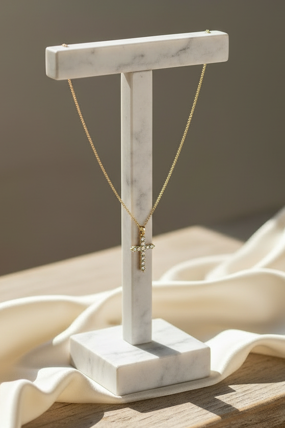 CZ Gold cross