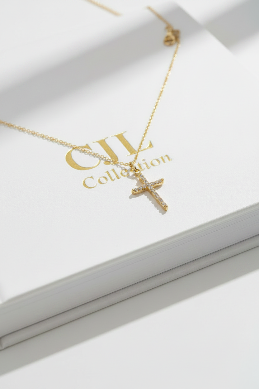 CZ Gold cross