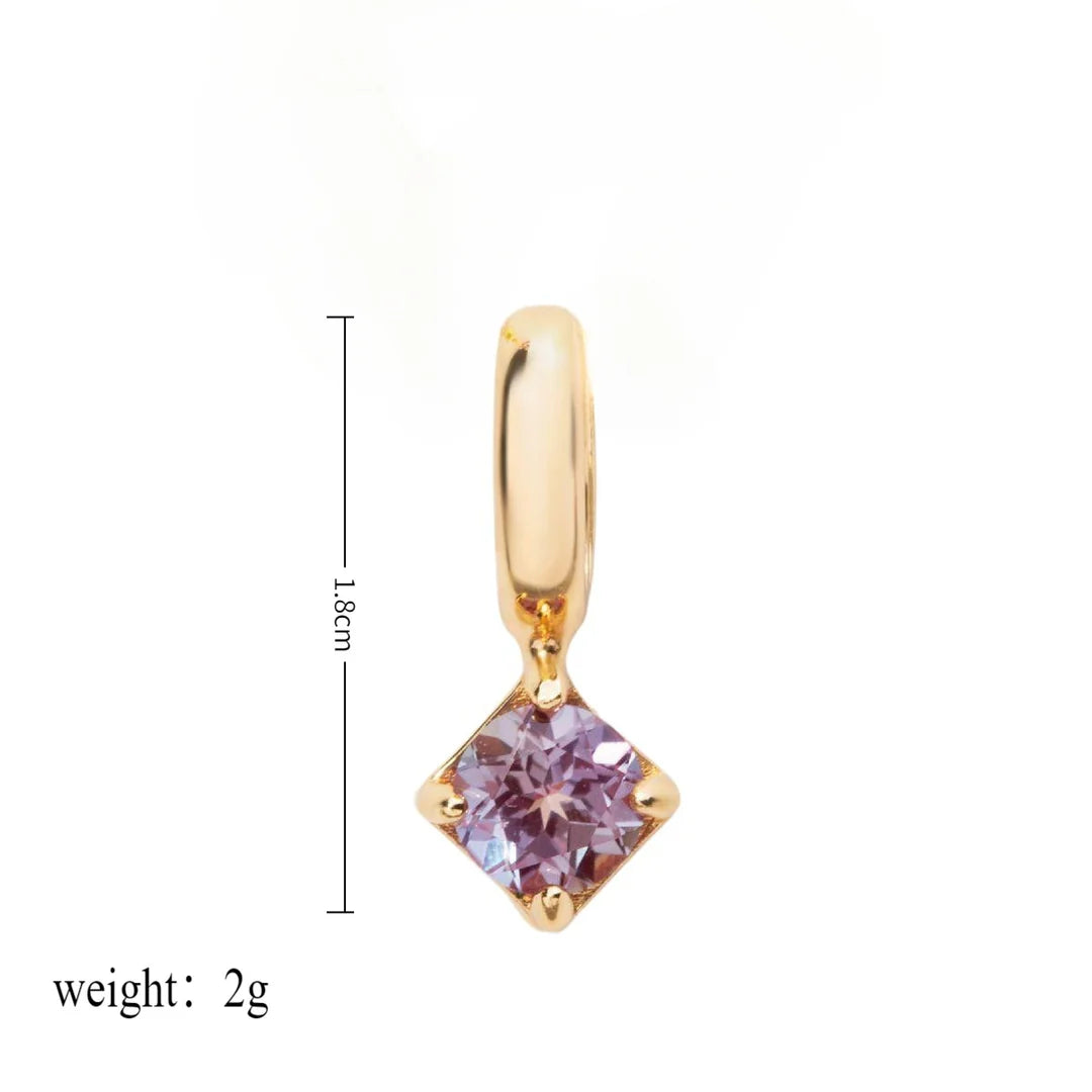 Birthstone charms