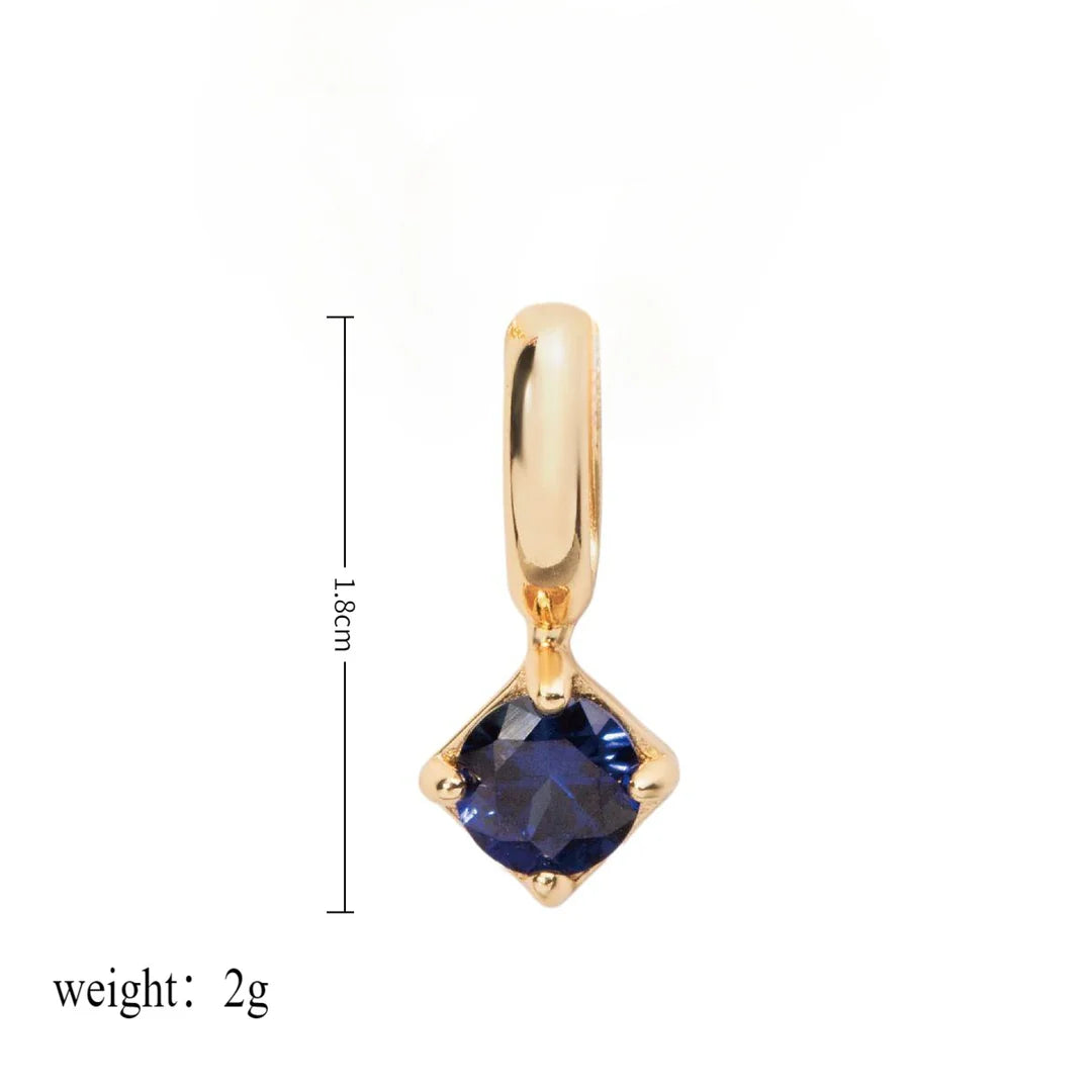Birthstone charms