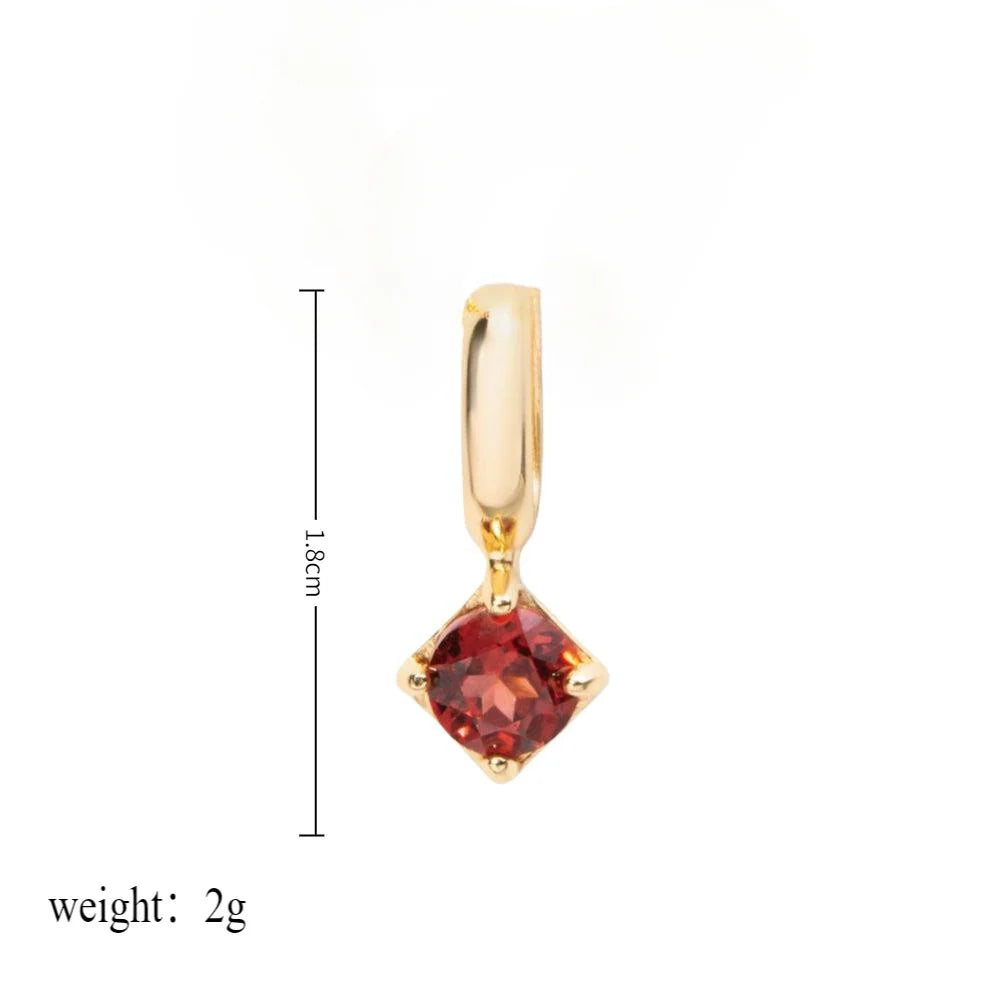 Birthstone charms