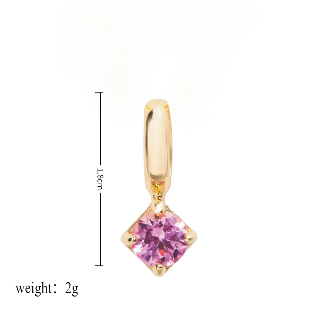 Birthstone charms