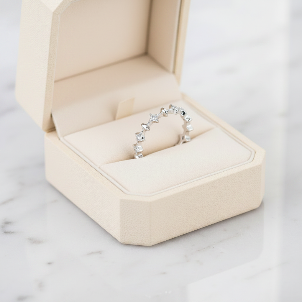 Claire ring & earring set