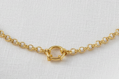 CJL Belcher 14k.                                     (0.4mm links)