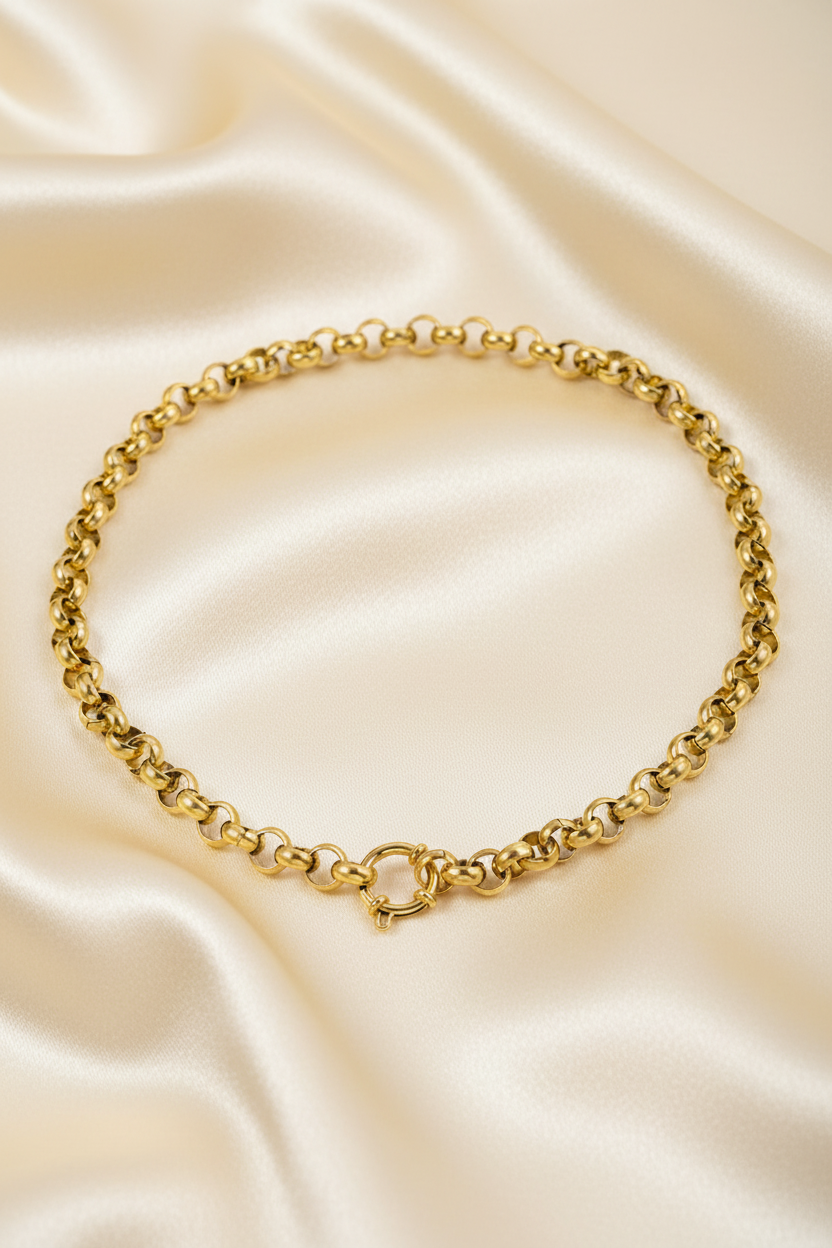 CJL Belcher 14K                                    (0.8mm links )